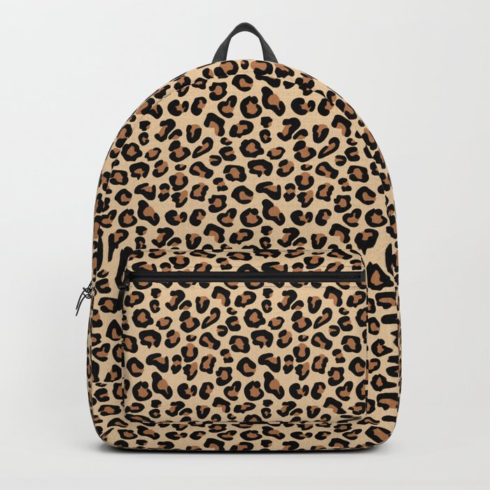 Leopard online print backpacks