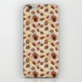 Pretty Leopard Animal Print Pattern iPhone Skin