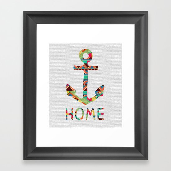 you make me home Framed Art Print