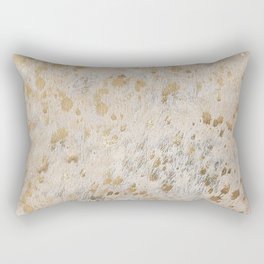 Gold Hide Rectangular Pillow