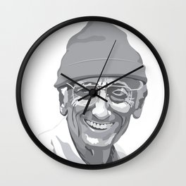 Jacques Cousteau Wall Clock