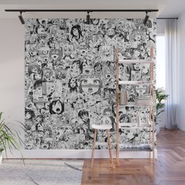 Manga Wall Murals For Any Decor Style Society6 *preferably with scenes that are appropriate for younger humans to see. manga wall murals for any decor style