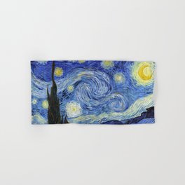 Starry Night by Vincent Van Gogh Hand & Bath Towel