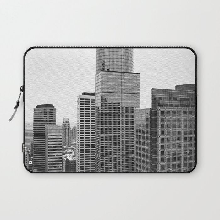 Minneapolis Black and White Photography | Architecture in Minnesota Laptop Sleeve