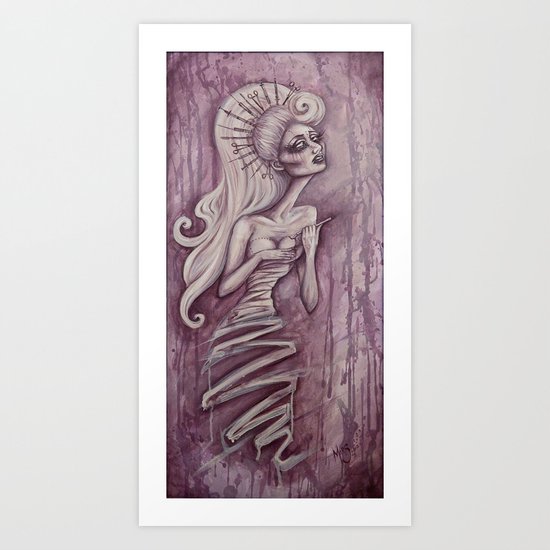 Am I Pretty Now? Art Print