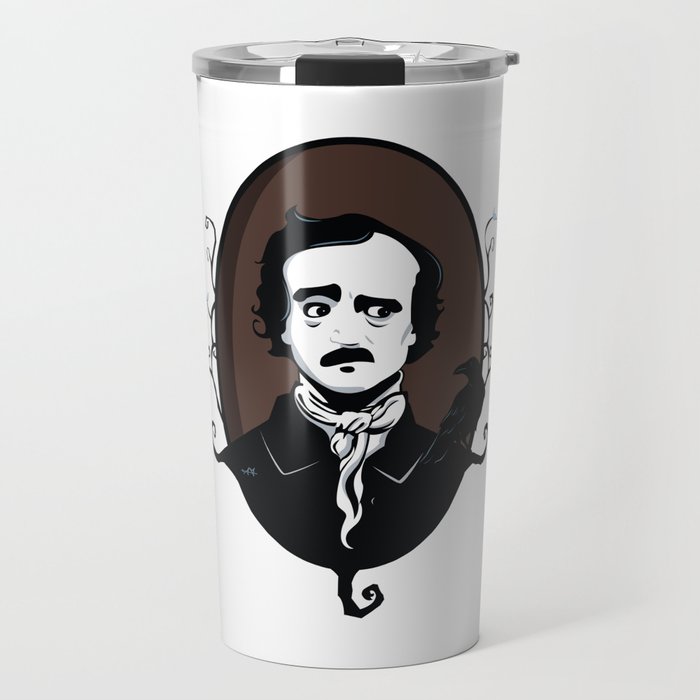 Edgar Allan Poe Travel Mug