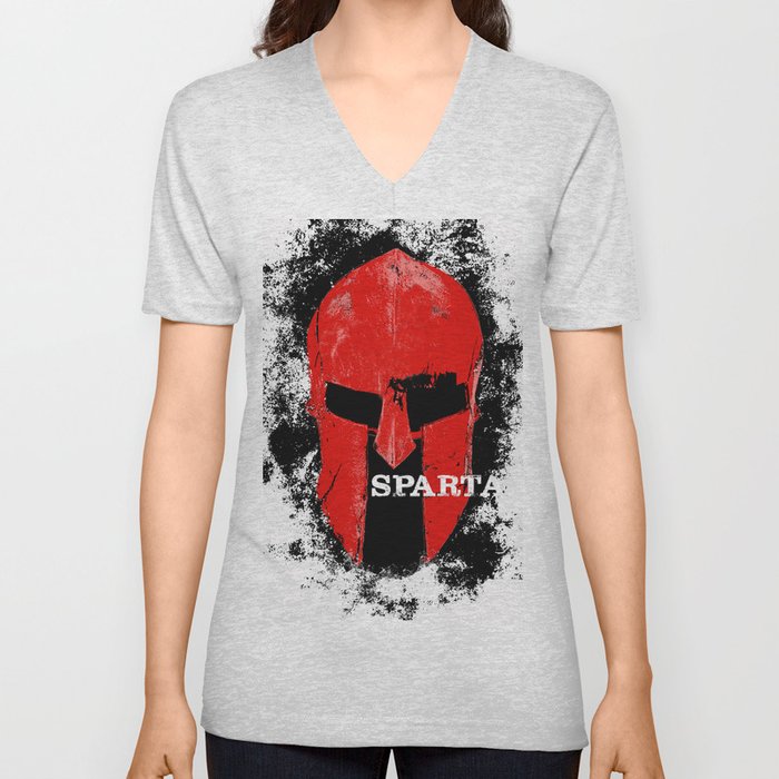 This Is Sparta minimalist poster V Neck T Shirt