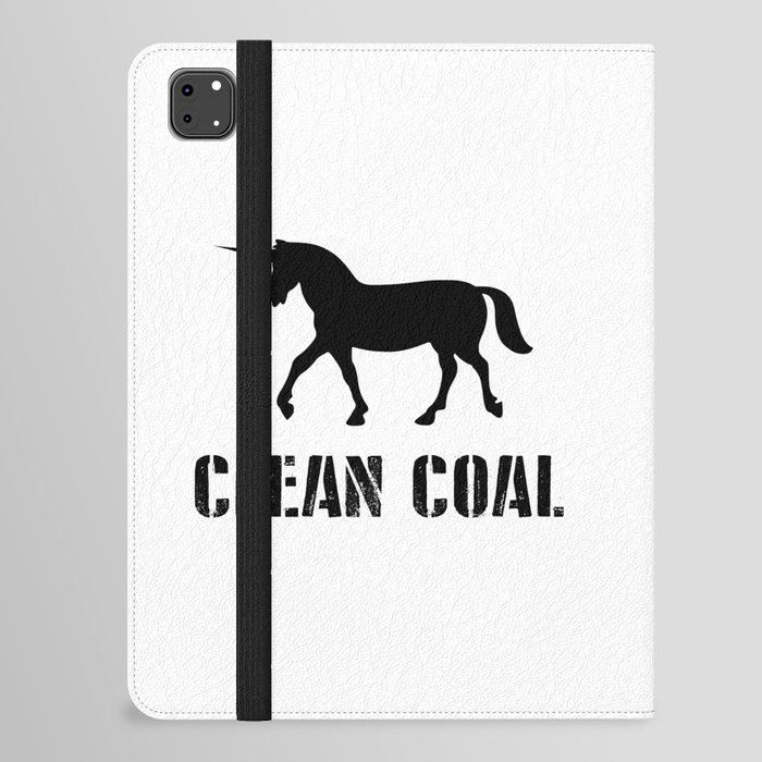 Clean Coal iPad Folio Case