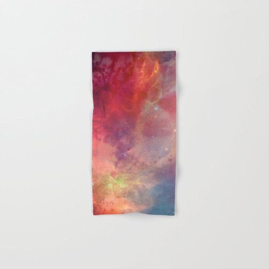 Watercolor space #4 Hand & Bath Towel