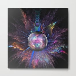 Shift in Consciousness Metal Print | Yoga, 3Rdeye, Starseed, Illusion, Arcturian, Energy, Chakra, Graphicdesign, Consciousness, 5D 
