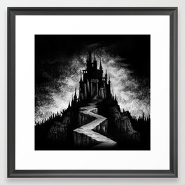 Vampire Castle Framed Art Print