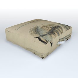 Naturalist Feathers Outdoor Floor Cushion