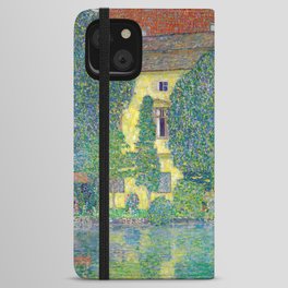 Gustav Klimt - Schloss Kammer am Attersee III iPhone Wallet Case