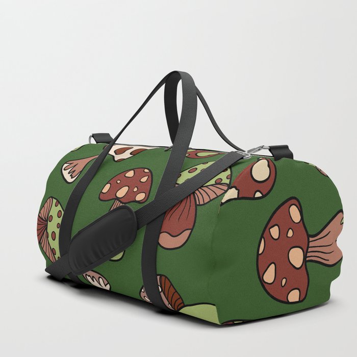 Vintage mushrooms 6 Duffle Bag