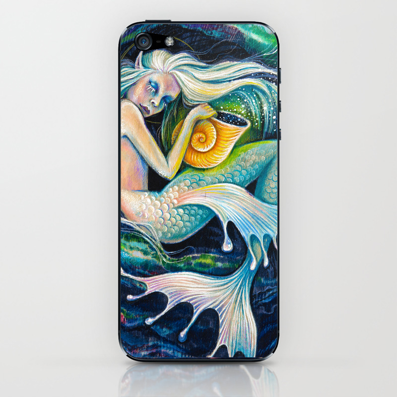 Sweet Dreams Little Mermaid Iphone Skin By Evgola Society6