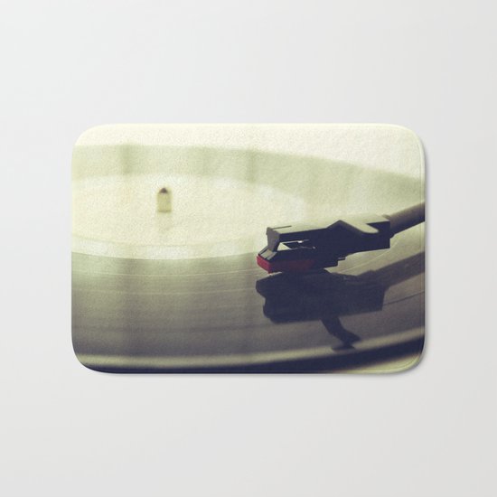 Record player Bath Mat