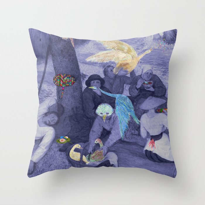 Gleaners and Dreamers Throw Pillow