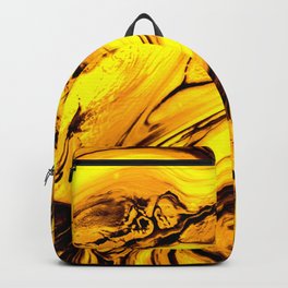 Honey Golden Abstract Painting Backpack | Goldenhoney, Eye Candy, Abstractpainting, Brighthomedecor, Abstractart, Graphicdesign, Vibrantcolor, Sunnypainting, Giftidea, Positivespirit 