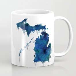 Michigan - wet paint Coffee Mug
