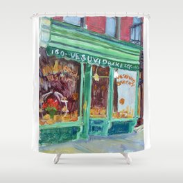 Vesuvio's Shower Curtain