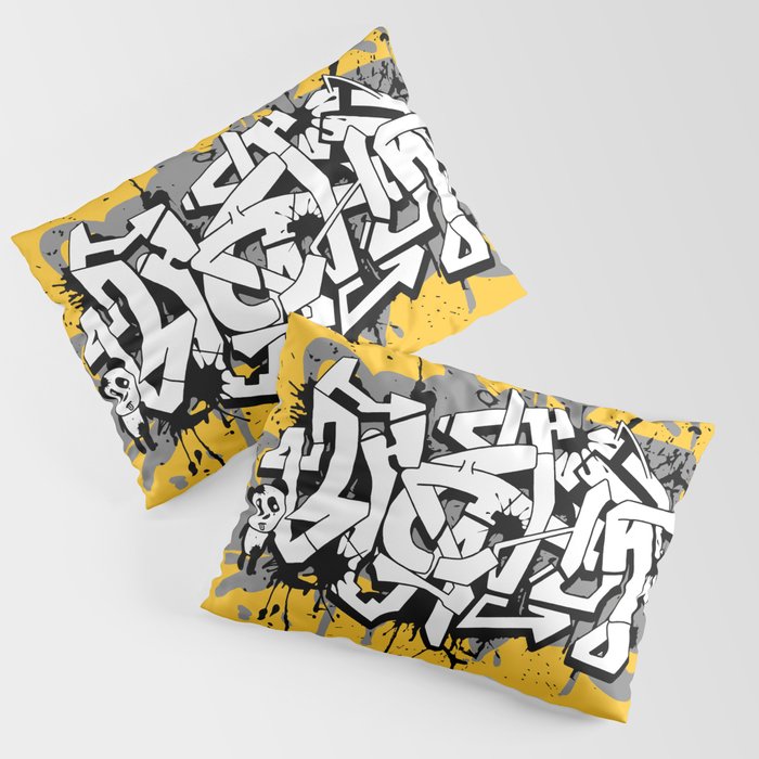 Graffiti Pillow Sham