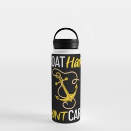 Sailing Boat Quotes Ship Knots Yacht Beginner Water Bottle