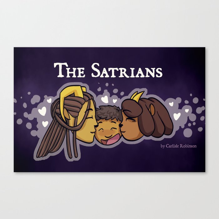 The Satrians Canvas Print