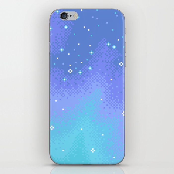 Twilight Nebula (8bit) iPhone Skin