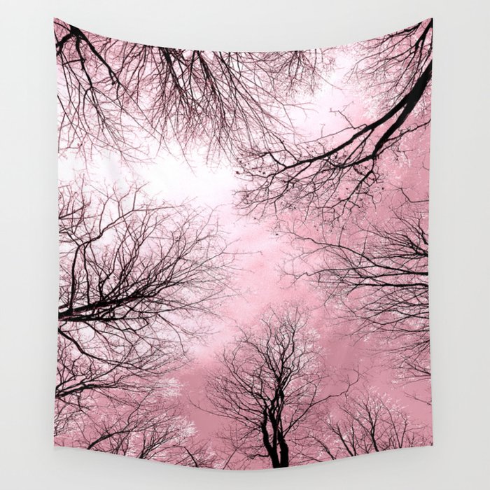 Pink and hotsell black tapestry