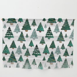Christmastree_Pattern_simple Wall Hanging