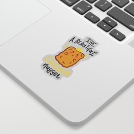 Funny Chicken Nugget Nug Life Fast-Food Junk Gift Sticker