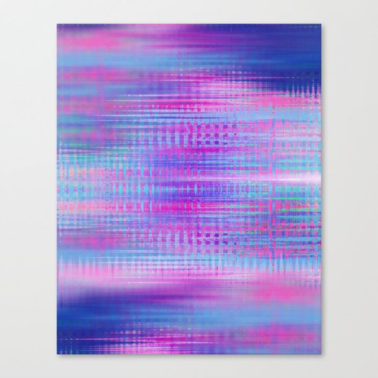 Distorted signal 02 Canvas Print