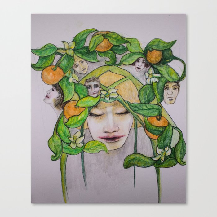 In the Citrus Family Canvas Print