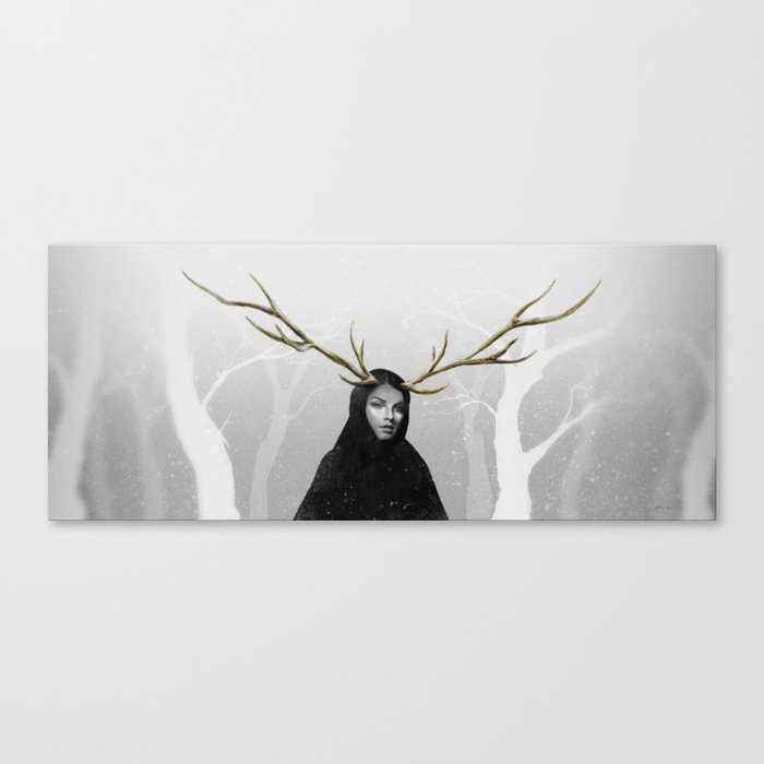 Winter fable Canvas Print