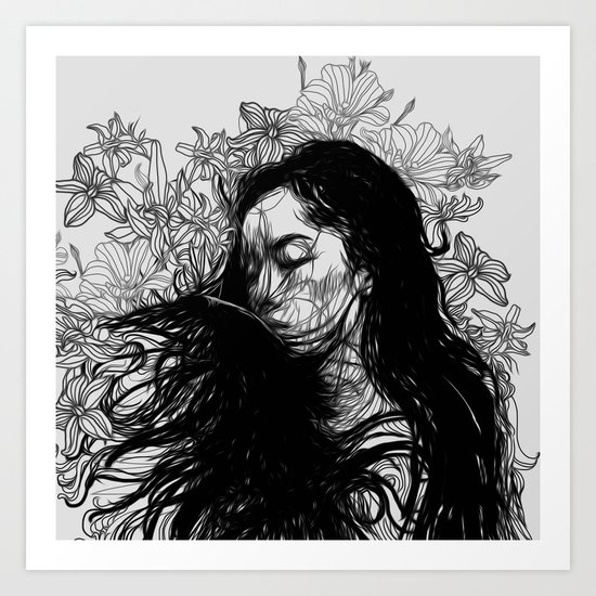 interrupted Art Print