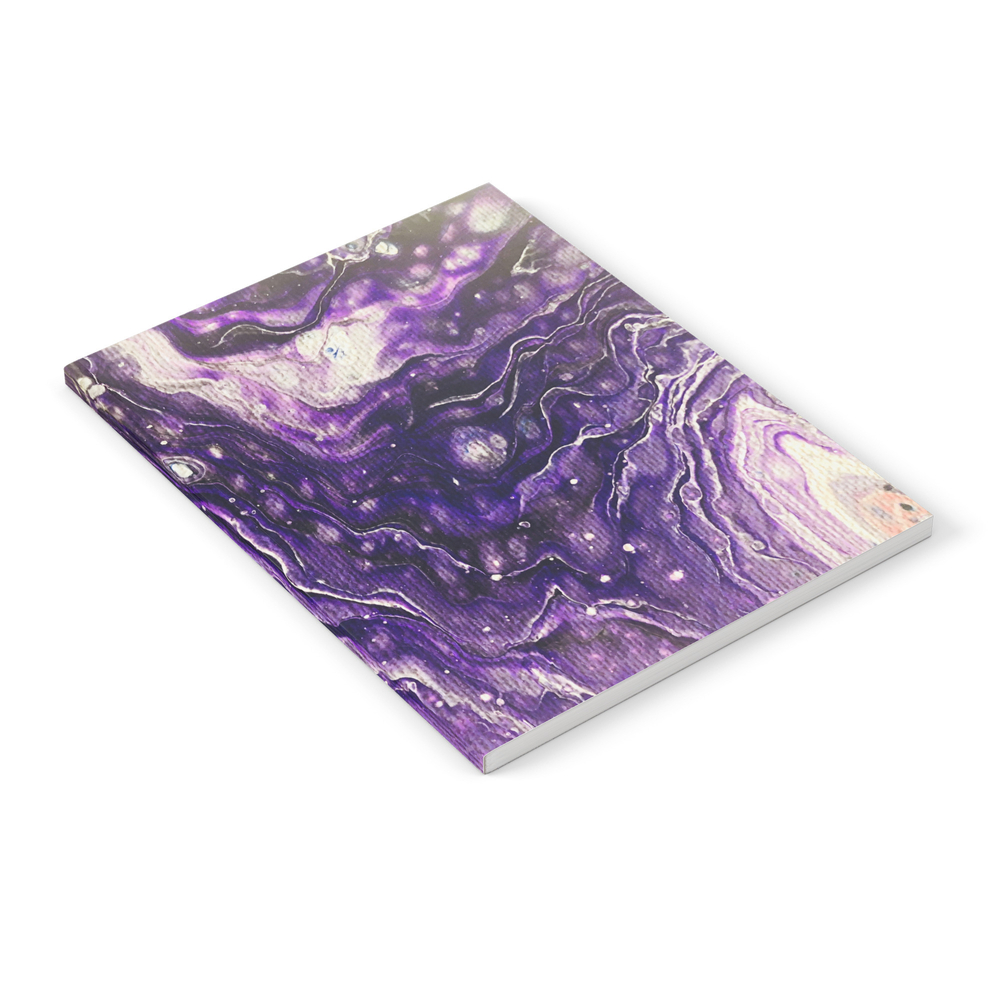 Sliding Purple Notebook by suzieh1