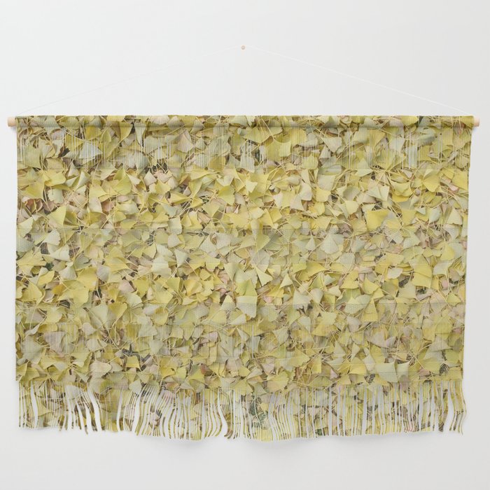 Ginkgo Leaves Wall Hanging