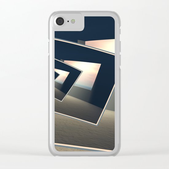 Surreal Windows Clear iPhone Case