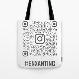 #enXanting QR code Tote Bag
