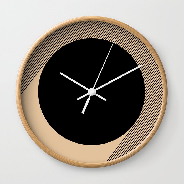 Black Circle Wall Clock