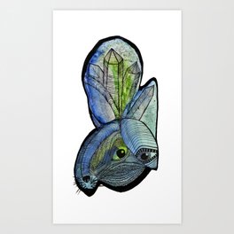 conejo de la soledad Art Print