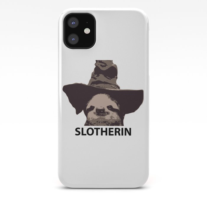 Slotherin (Slytherin + Sloth) iPhone Case