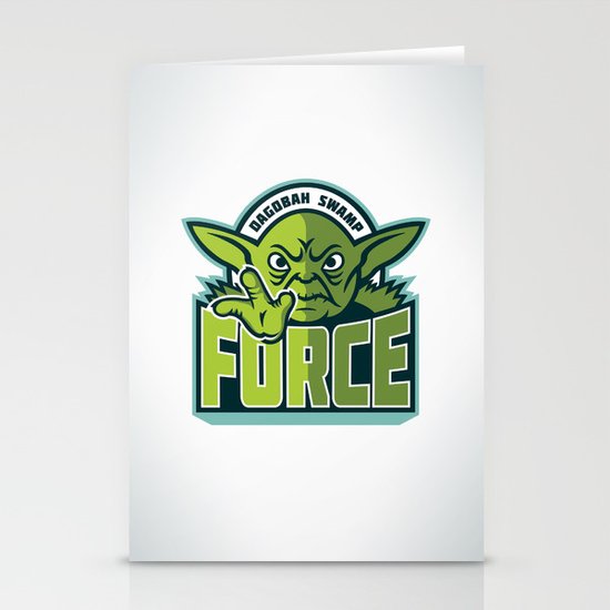 Dagobah Swamp Force Stationery Cards