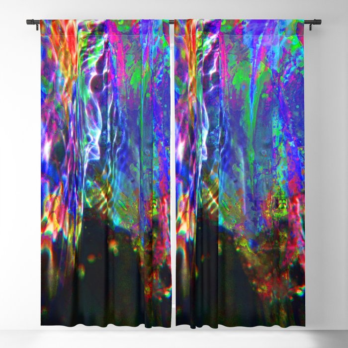 Inky Waters 1 Blackout Curtain