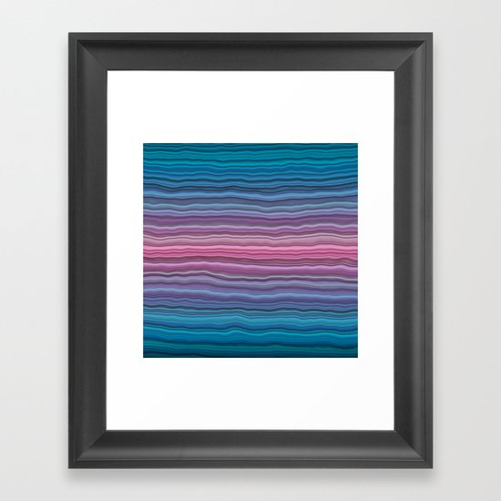 Sediment Framed Art Print