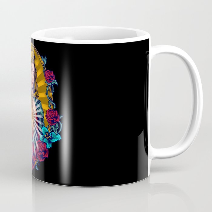 Our Lady Of Guadalupe Illustration Coffee Mug