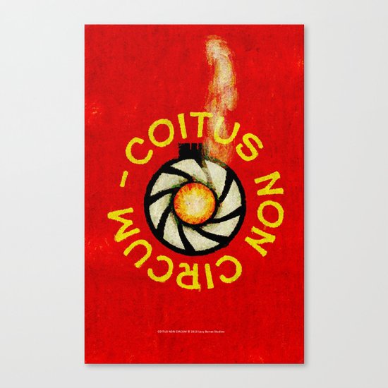 COITUS NON CIRCUM 011 Canvas Print