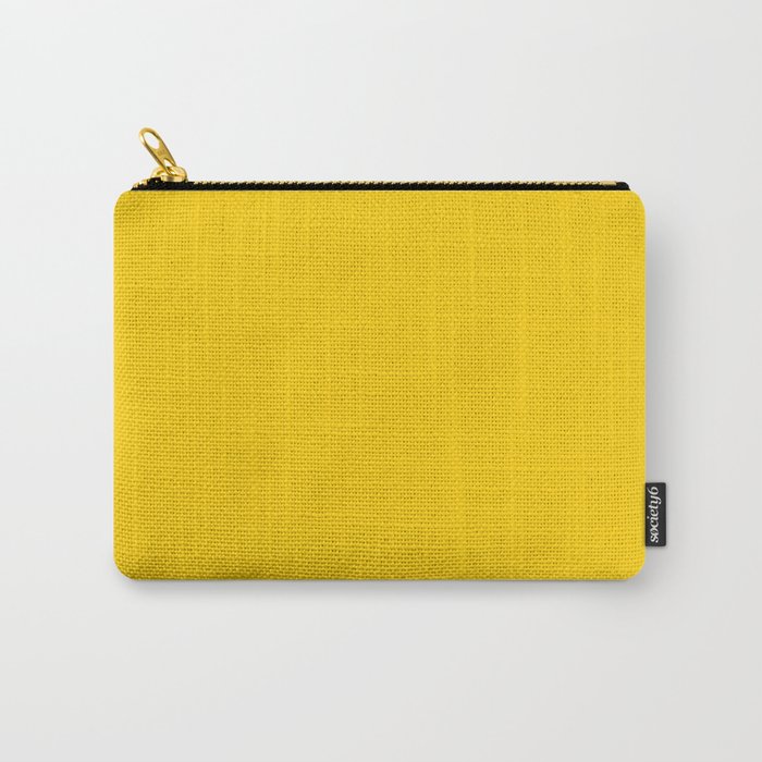 Tangerine Yellow Colour Carry-All Pouch