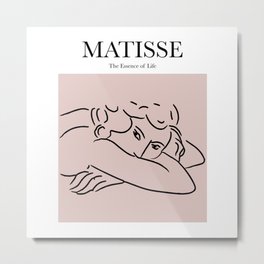 Matisse - The Essence Of Life (Pink) Metal Print