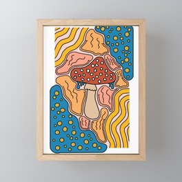 Trippy Hippie II Framed Mini Art Print